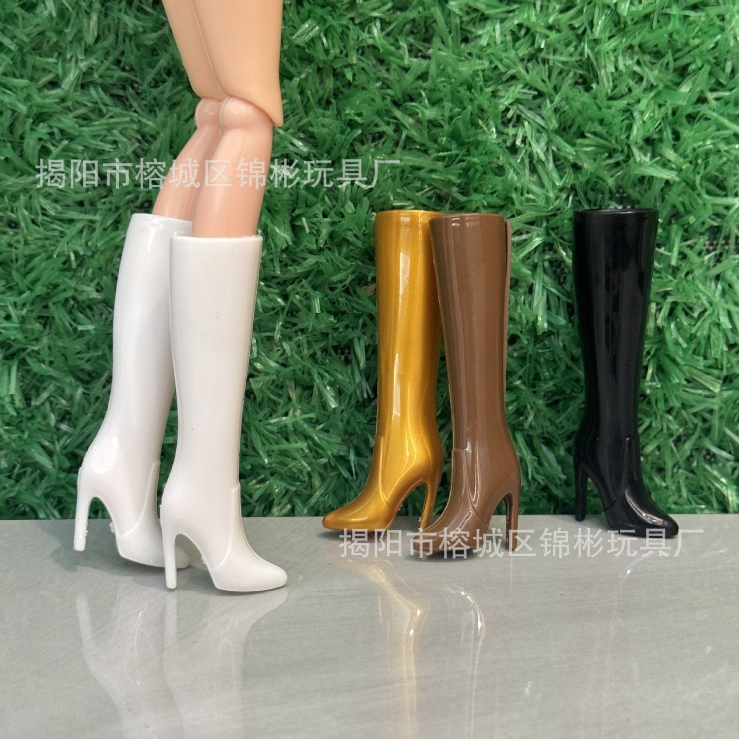 PRE-ORDER: 4 X Pair of Premium Quality 1/6 Fashion Doll Boot SET