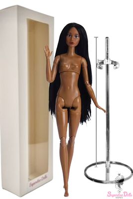PRE-ORDER: "Poppy Style" 11.5" Nude Articulated Fashion Doll-Model 6