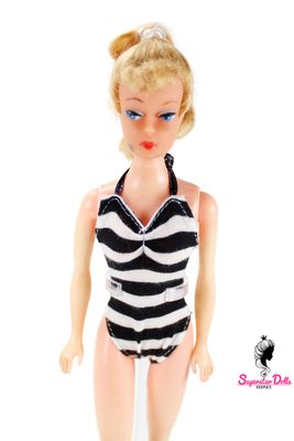 Vintage 1960's "Camay-Hong Kong Clone Ponytail Barbie" 11.5" DE-BOXED Dressed Doll