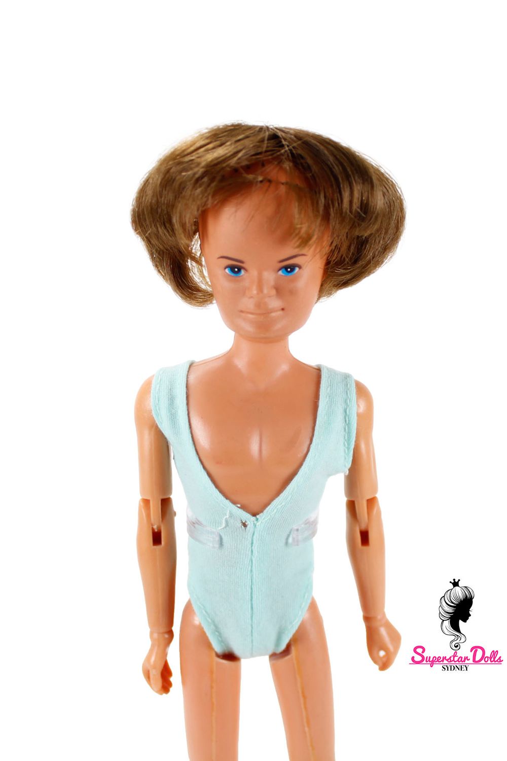Vintage 1970's "Anna Moore-Peter" 10" Articulated Male Fashion Doll by Pedigree Toys