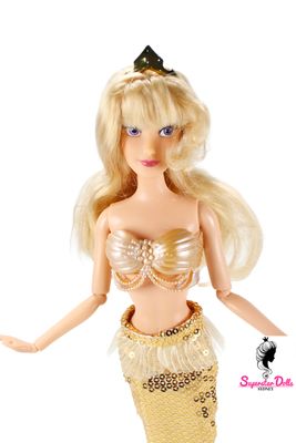 Disney Store "Aurora" Doll Dressed as a Mystical Mermaid