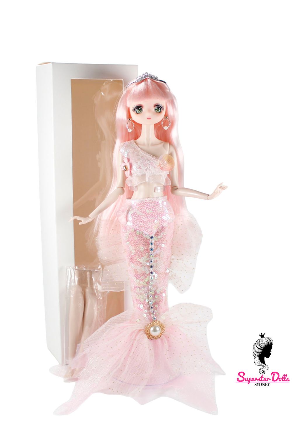 Runway Dolls: Custom"Maga Mermaid" 12.5" Collector Dressed Doll