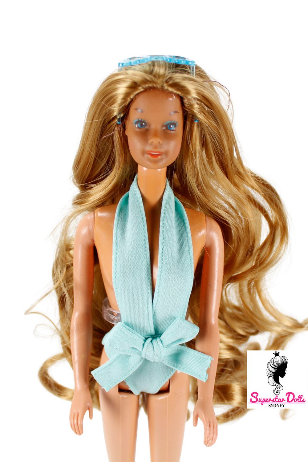 Runway Dolls: Custom OOAK 1971 "Malibu" Barbie Doll