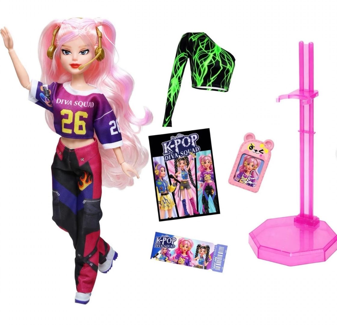 2026 Funville: "K-Pop Diva Squad-Luna" 11.5" Fashion Doll
