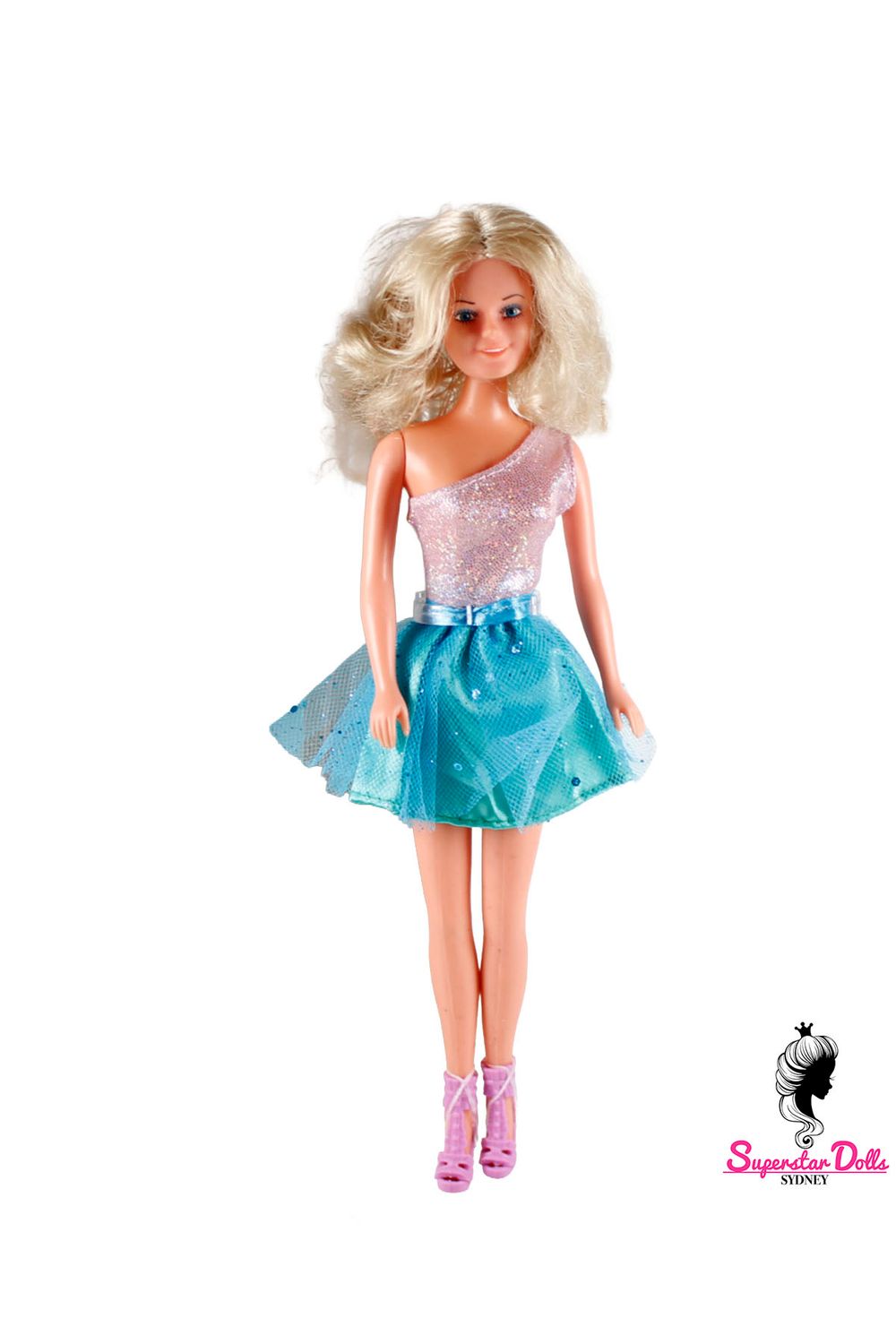 Vintage 70's/80's Uneeda: "Princess Imperial Collection" 11.5" Hong Kong Clone Dressed Fashion Doll