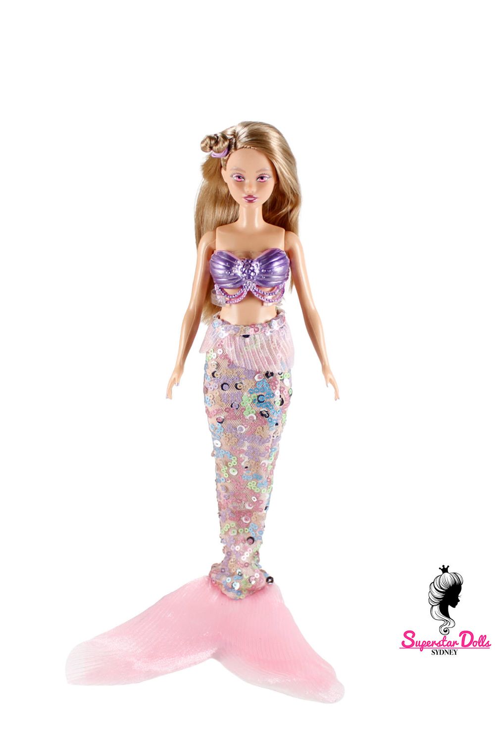 Runway Dolls: OOAK "Mystical Mermaid" Custom Odile Barbie Doll