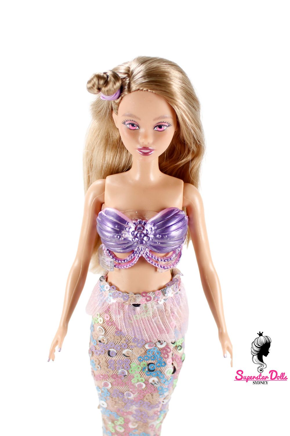 Runway Dolls: OOAK "Mystical Mermaid" Custom Odile Barbie Doll