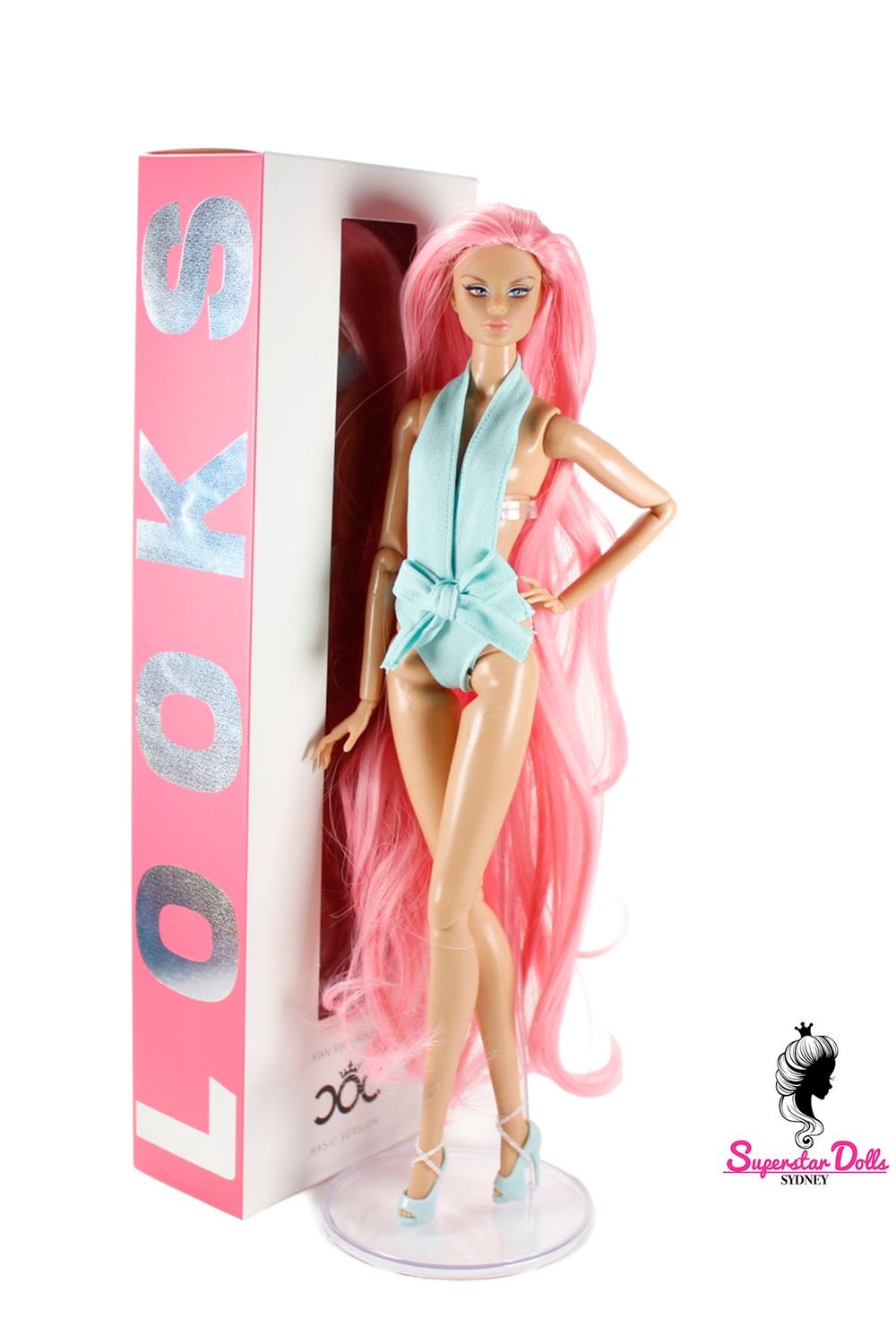 Runway Dolls X XianXian Princess: Gala FR44 Dressed Fashion Doll with Custom Wig