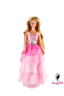 Runway Dolls: 80's/90's Superstar Era OOAK Dressed Barbie Doll with Custom Wig
