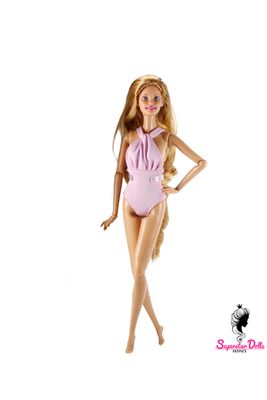 Runway Dolls: Late 90's/2000's Era OOAK Dressed Barbie Doll with Custom Wig