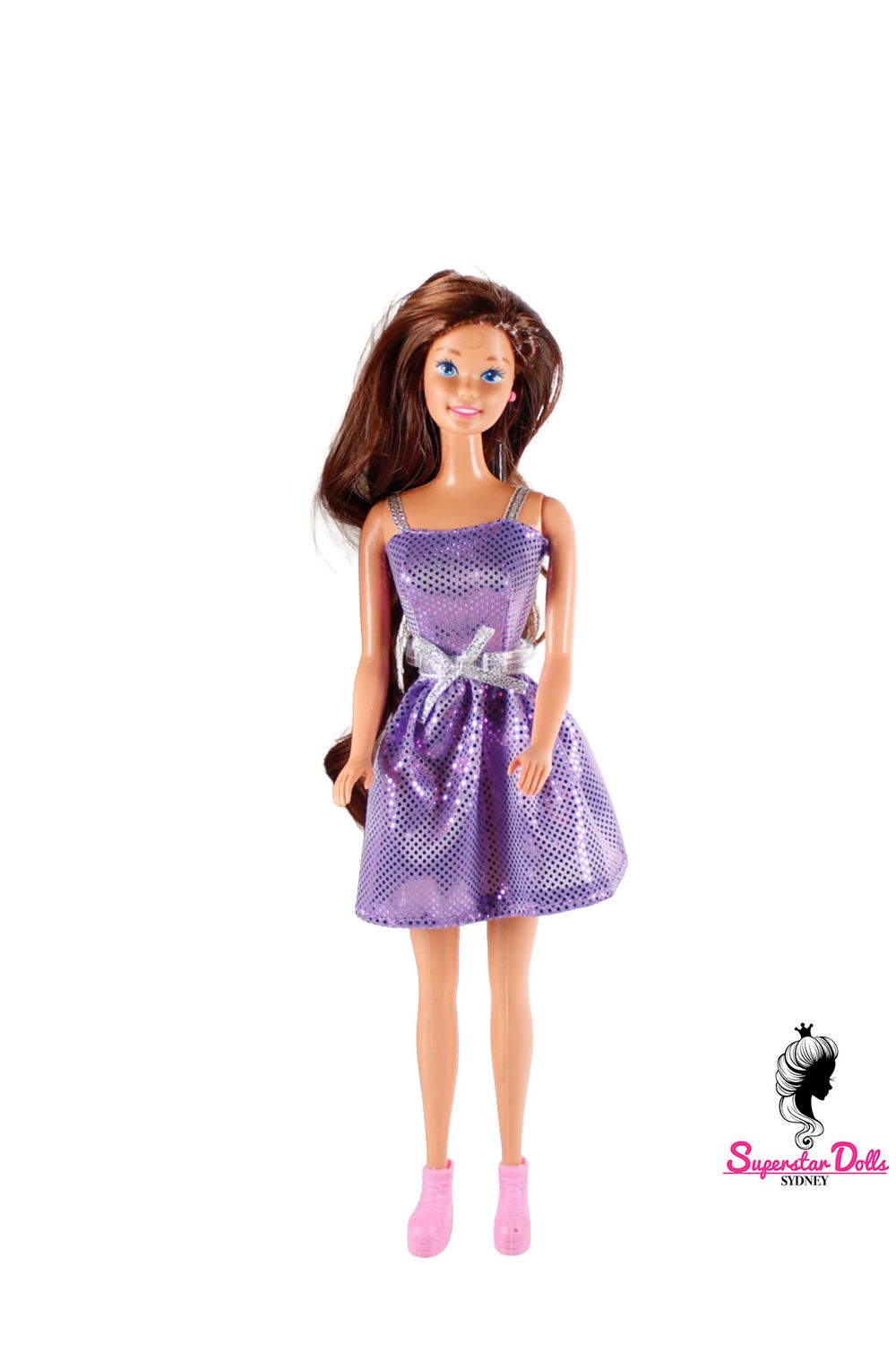 Runway Dolls: 80's/90's Superstar Era OOAK Dressed Barbie Doll with Custom Wig