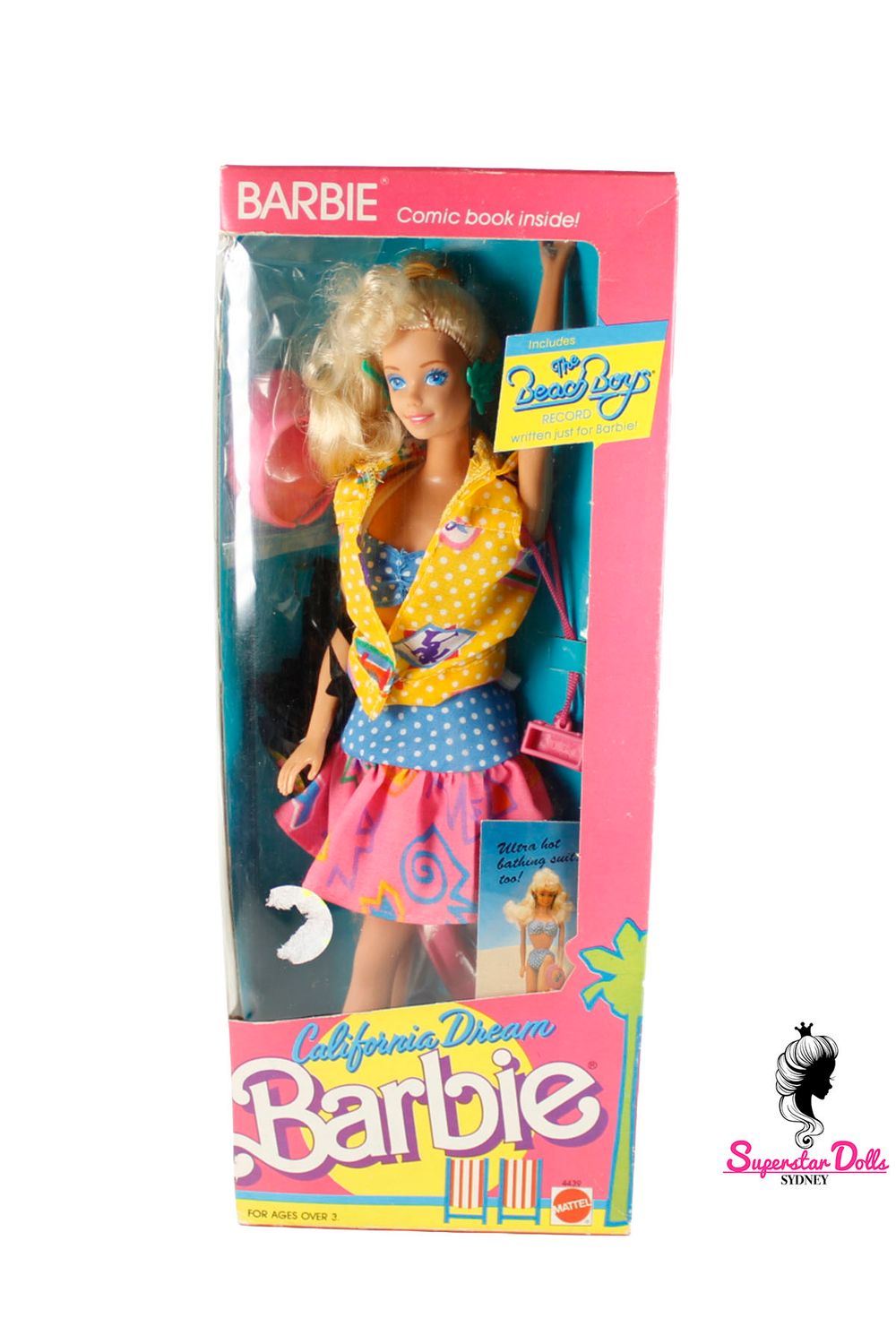 1987 "California Dream" Barbie Doll-NRFB