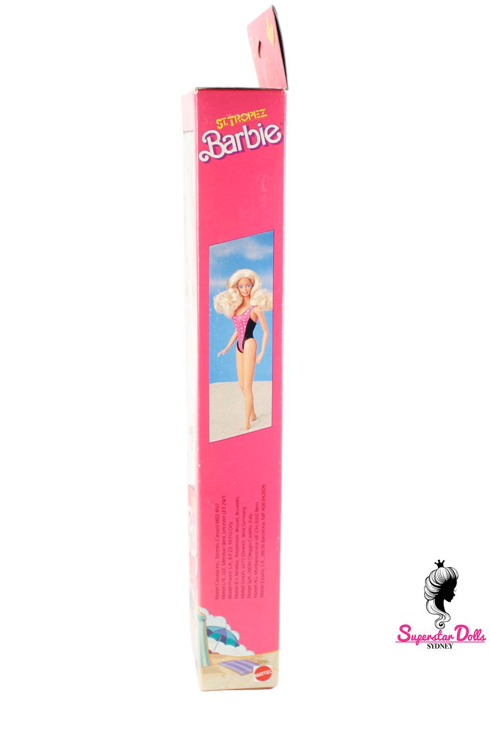 1988 "St. Tropez" Barbie Doll-NRFB