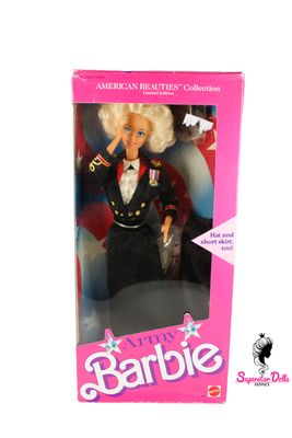 1989 "Army" Barbie Doll NRFB