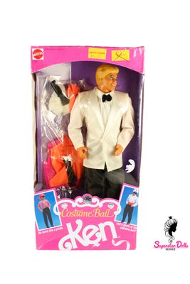 1990 "Costume Ball" Ken Barbie Doll-NRFB