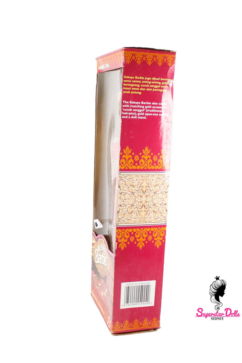 1999 "Songket Series: Keybaya" Barbie Doll-NRFB