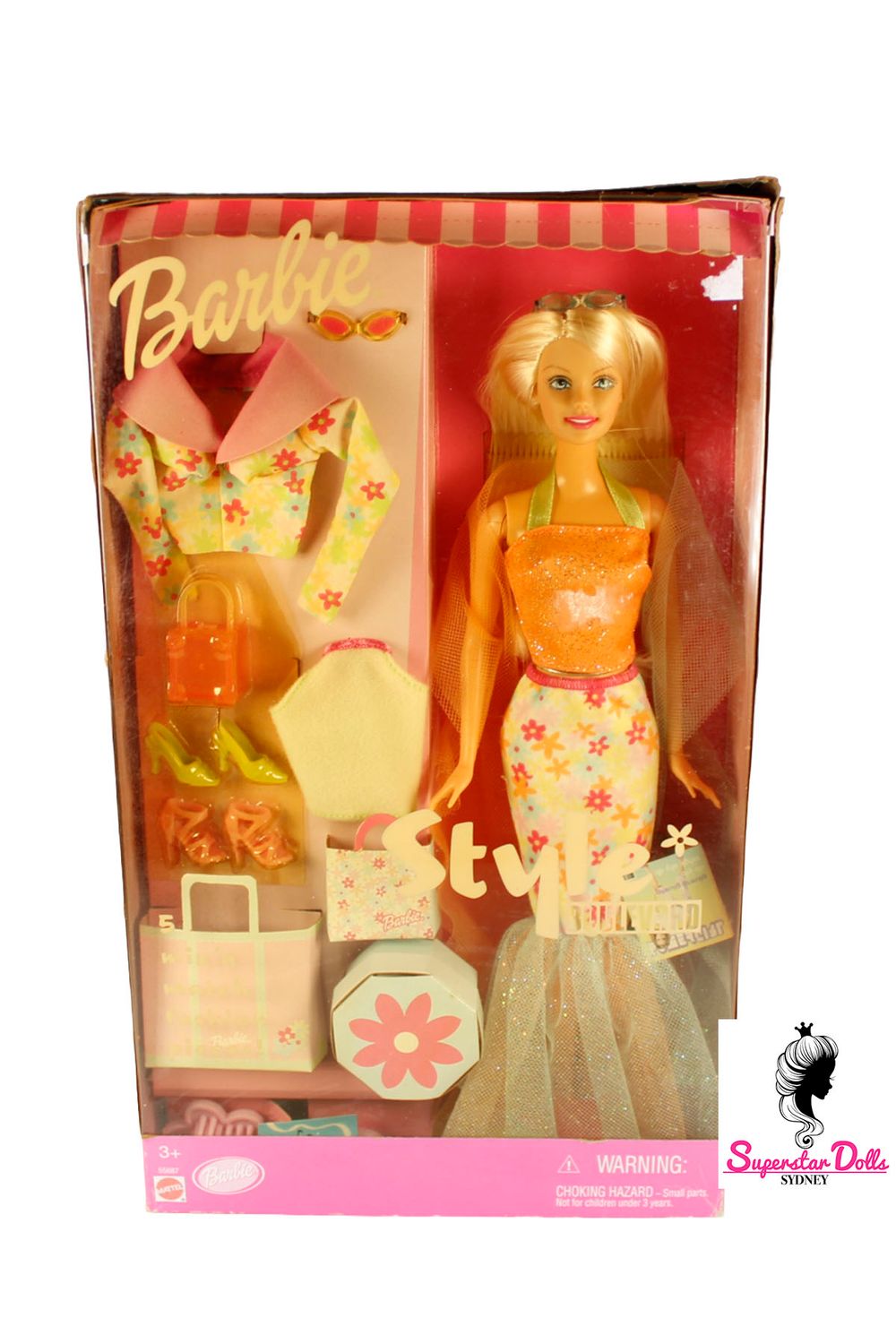 2001 "Boulevard Style" Barbie Doll-NRFB