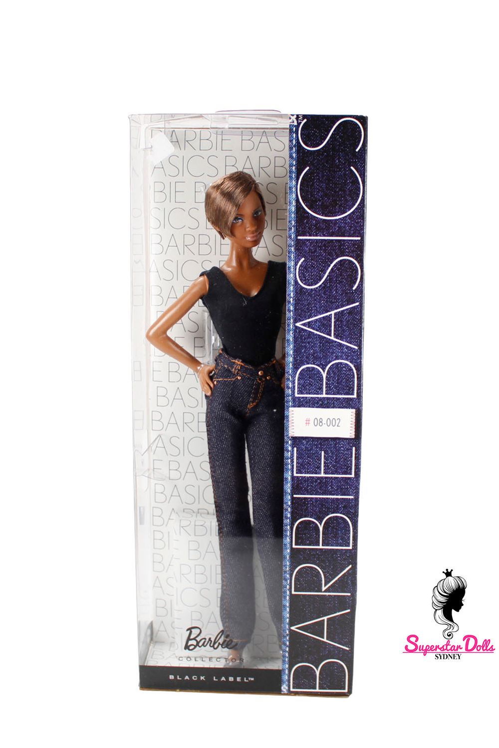 2010 Barbie Collector-Pink Label "Barbie Basics: Model #08 Collection #002" (AA) Barbie Doll-NRFB