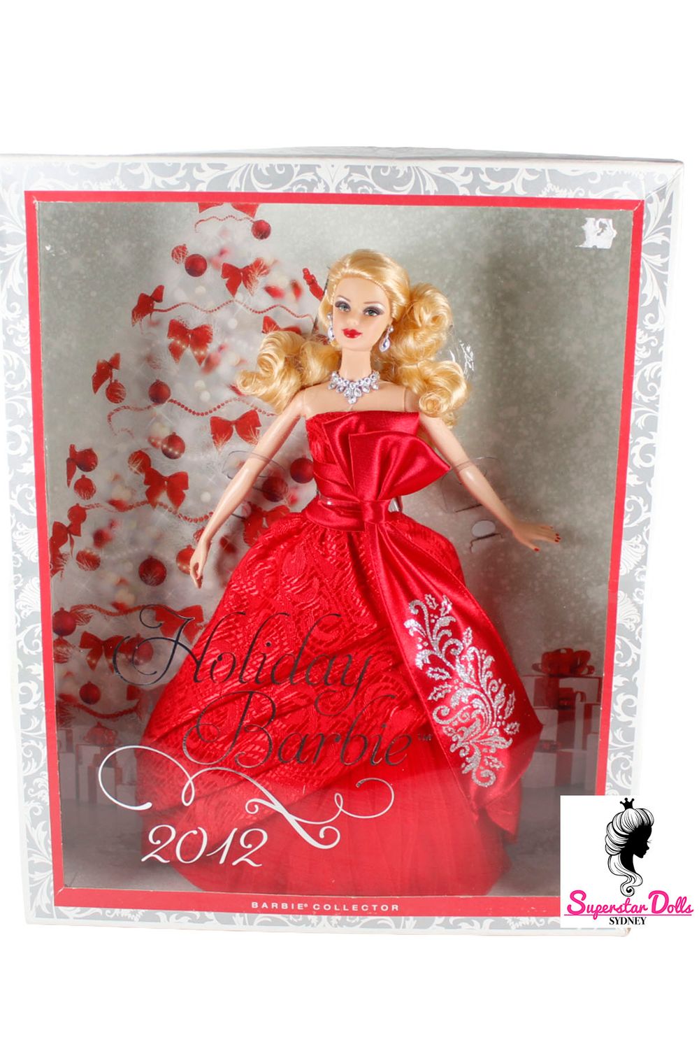2012 Barbie Collector-Black Label: "Holiday" Barbie Doll-NRFB