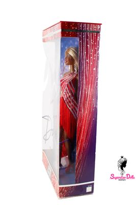 2002 Barbie Collectables: "Diva: Red Hot" African American (AA) Barbie Doll-NRFB