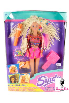1994 Hasbro: "Crimp &amp; Bead" Sindy Doll-NRFB