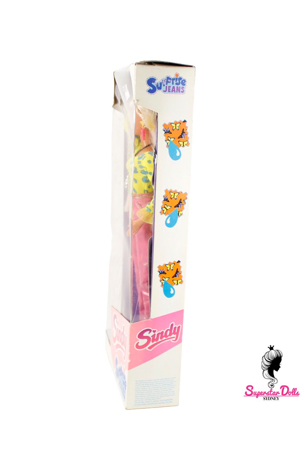 1993 Hasbro: "Surprise Jeans" Sindy Doll-NRFB