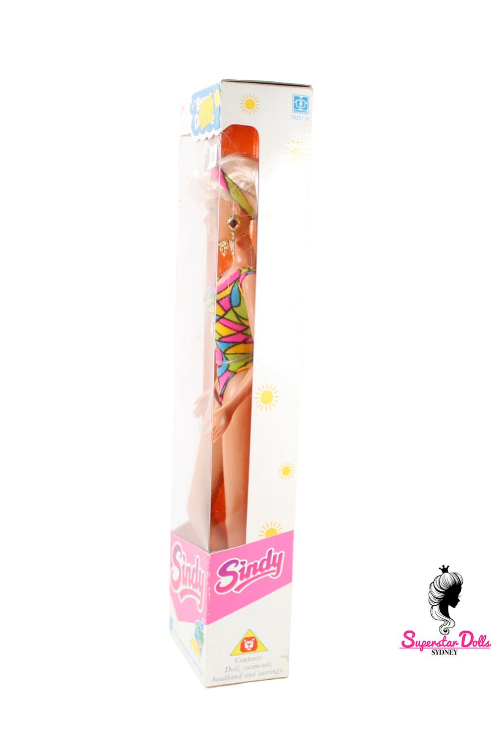 1992 Hasbro: "Beach Dazzle" Sindy Doll-NRFB
