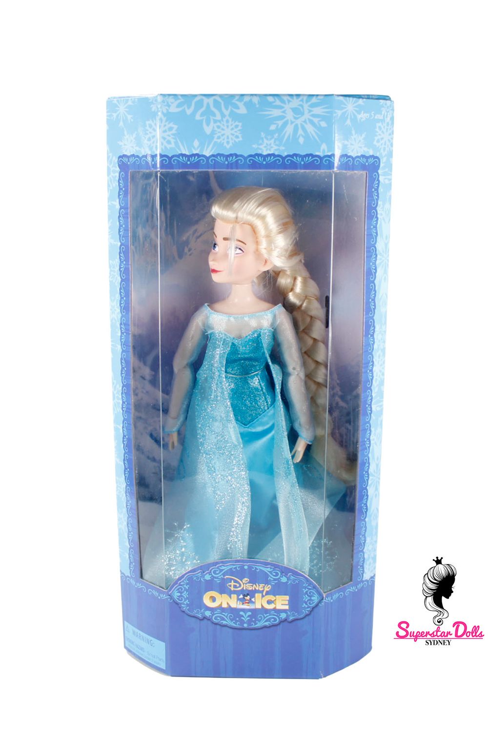 2014 Disney: "Frozen: Elsa-Disney on Ice" Souvenir Doll-NRFB