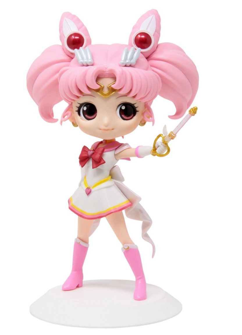 2021 Banpresto: "Super Sailor Chibi Moon" Sailor Moon Q Posket 15cm Figurine-NRFB
