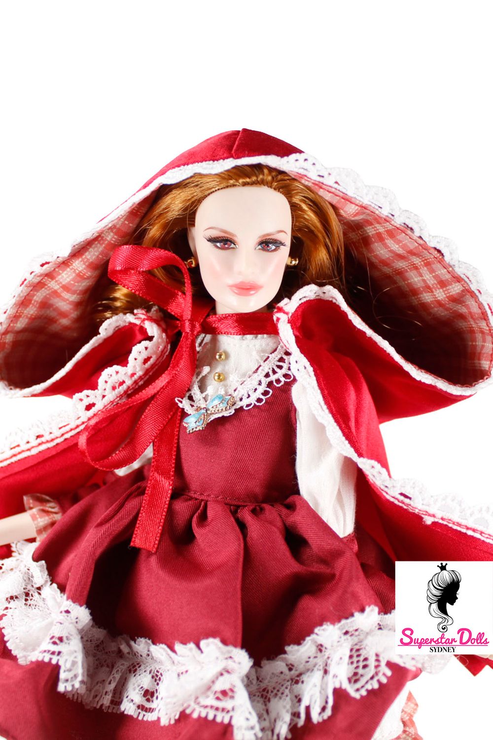 Runway Dolls X XianXian Princess: "Little Red Riding Hood" Tina OOAK Dressed Doll