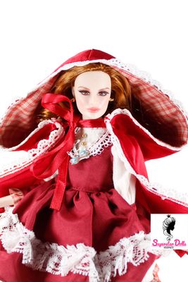 Runway Dolls X XianXian Princess: "Little Red Riding Hood" Tina OOAK Dressed Doll