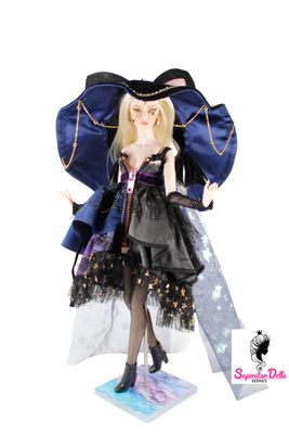 Runway Dolls X XianXian Princess: "Halloween Witch" Elara Custom Dressed Doll