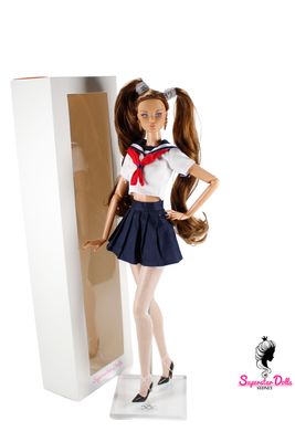 Runway Dolls X XianXian Princess: "Tokyo Girl" Molly Custom Dressed Doll