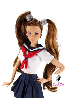 Runway Dolls X XianXian Princess: "Tokyo Girl" Molly Custom Dressed Doll