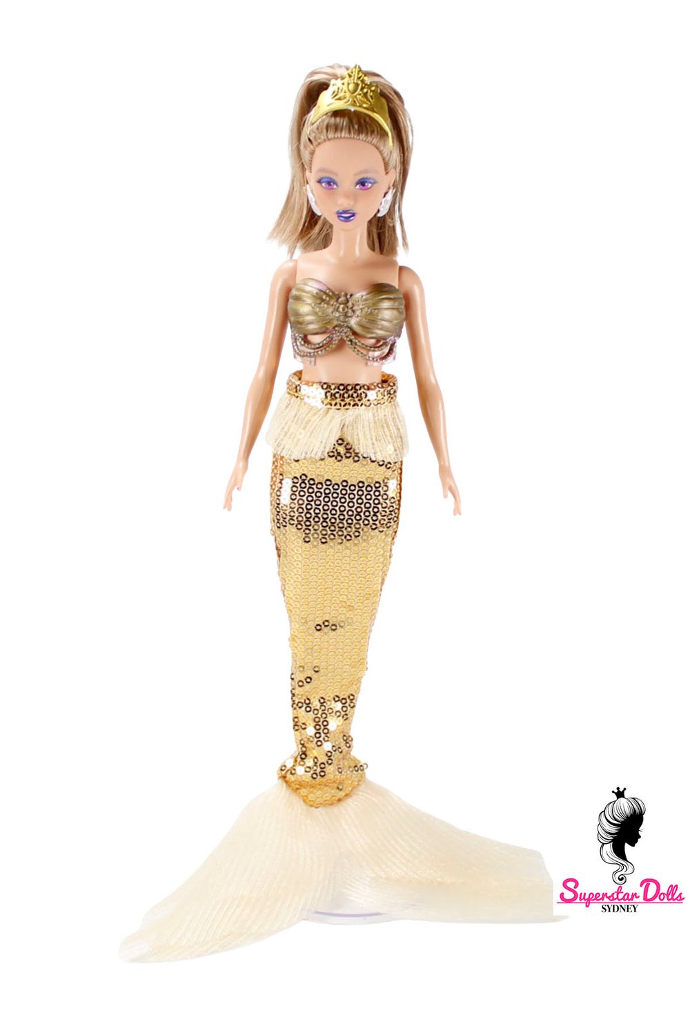 Runway Dolls: OOAK "Mystical Mermaid" Custom Odile Barbie Doll