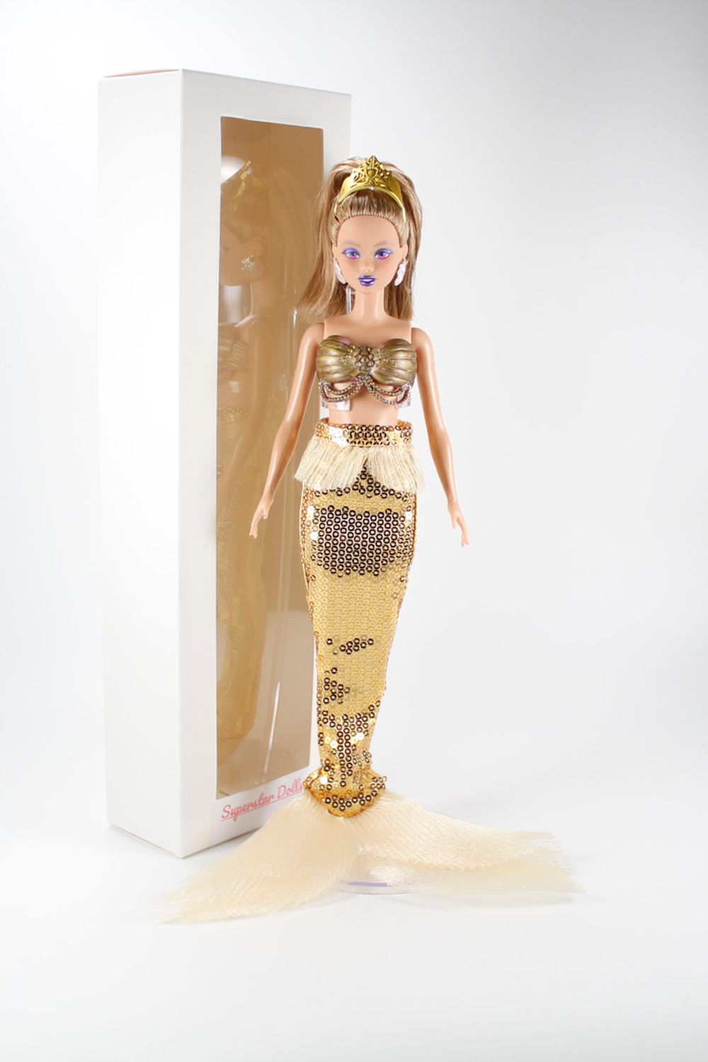 Runway Dolls: OOAK "Mystical Mermaid" Custom Odile Barbie Doll