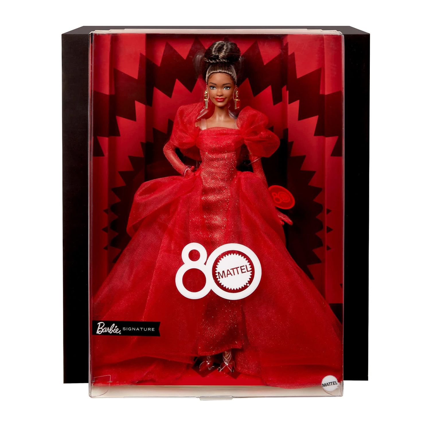 2025 Barbie Signature-Black Label: "Mattel 80th Anniversary" (AA) Barbie Doll-NRFB