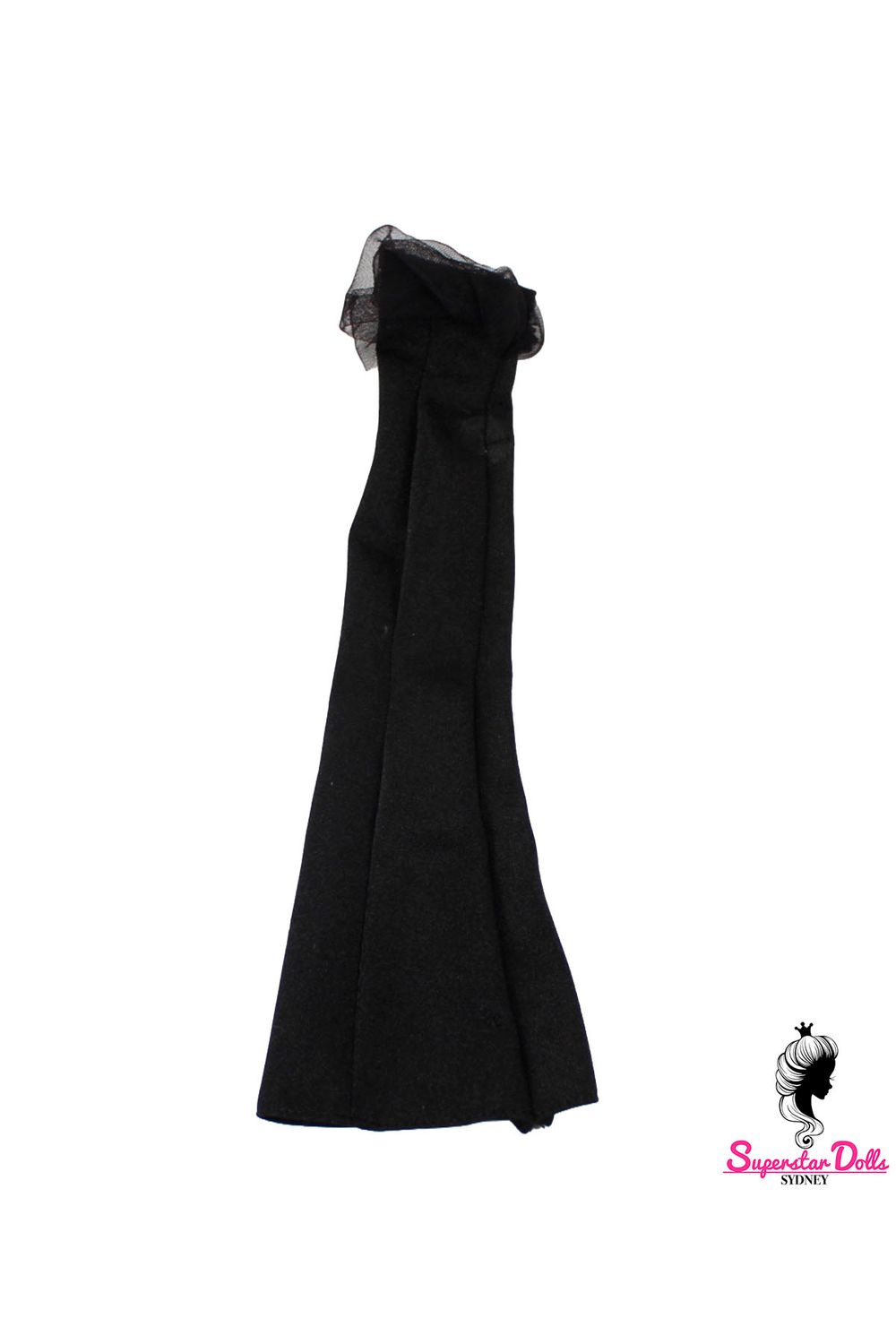 Xian Xian Supermodel Fashion Clothing Piece (Black Gown)