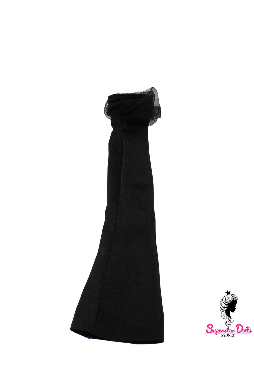 Xian Xian Supermodel Fashion Clothing Piece (Black Gown)