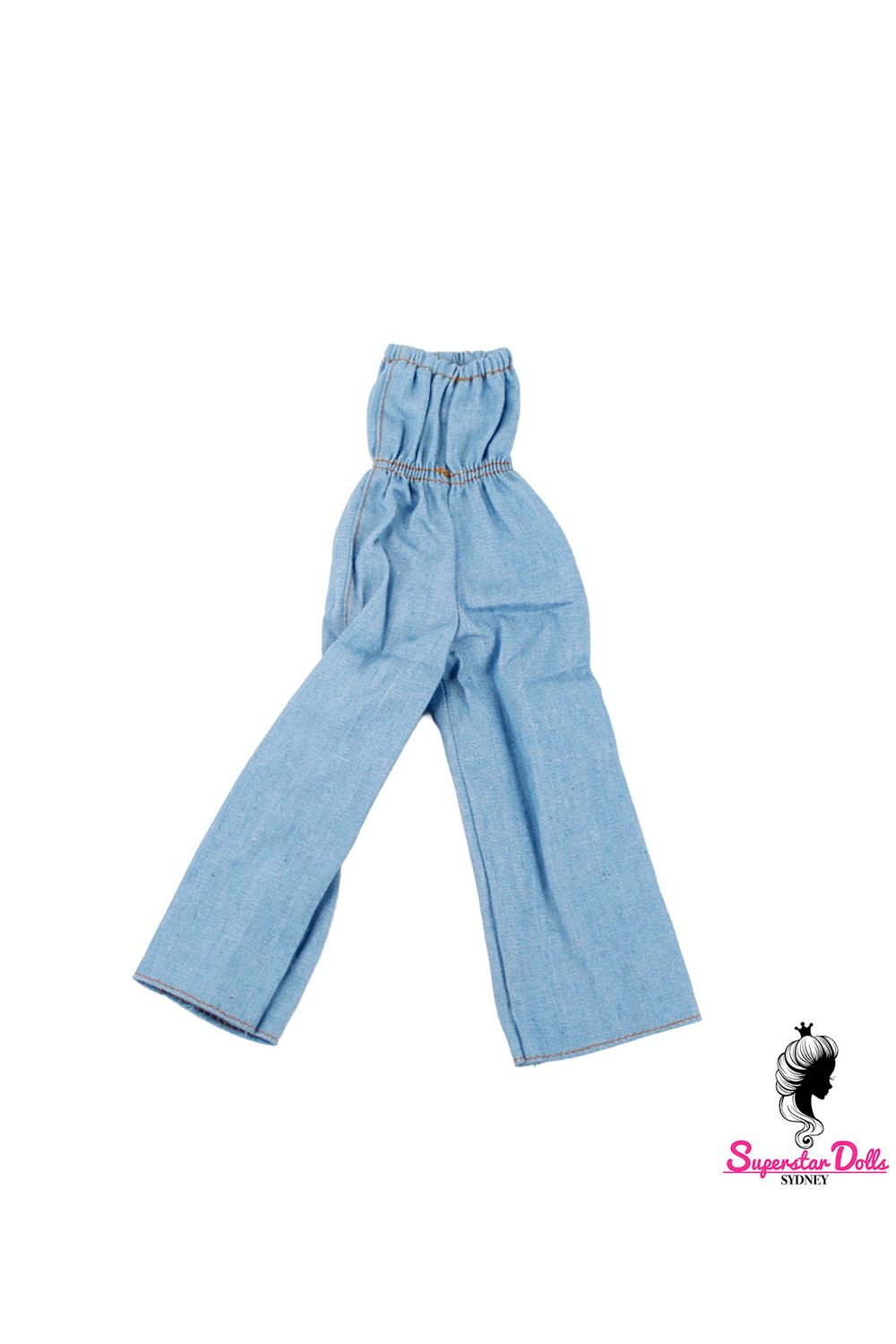 Xian Xian Supermodel Fashion Clothing Piece (Denim Jumpsuit)