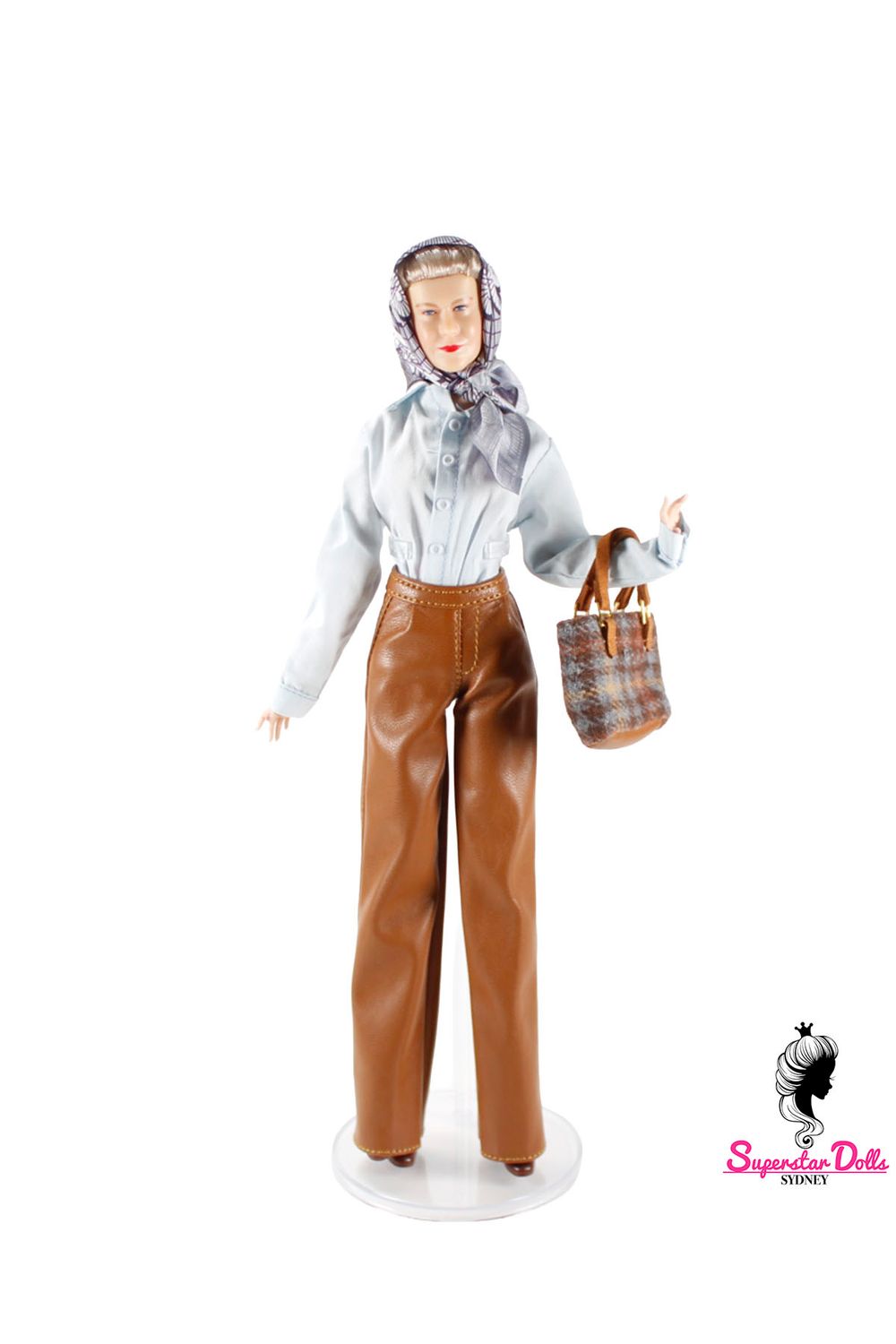 Styled by Runway Dolls: "Stable Visit" Queen Elizabeth II Fashion Doll