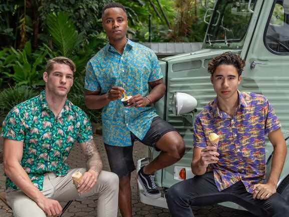 &#39;FAUNA&#39;     SHORT SLEEVE SHIRTS