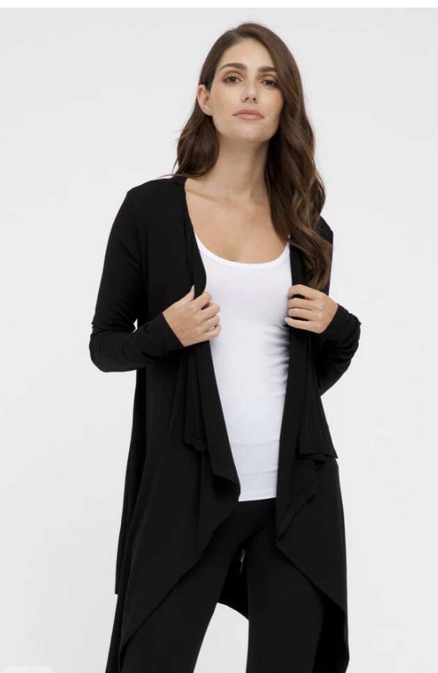 BAMBOO BODY WATERFALL Cardigan