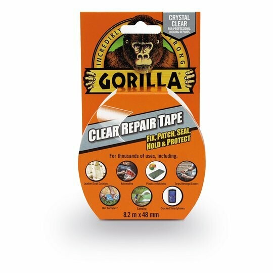 Gorilla Clear Repair Tape 8.2m x 48mm