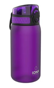 ION8 LEAK PROOF KIDS' WATER BOTTLE, BPA FREE, 400ML, Colour: Purple