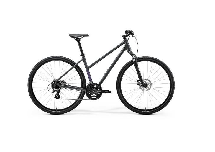 Merida Crossway 10 Women's - Glossy Cool Grey - MY26