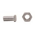 M6 x 11mm Cropped Head Nut & Bolts (Pack of 10)