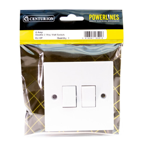 10 Amp Double 2 Way Wall Switch