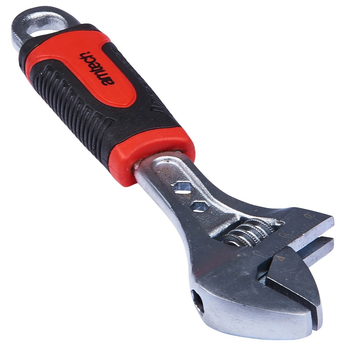 6″ adjustable wrench injected grip