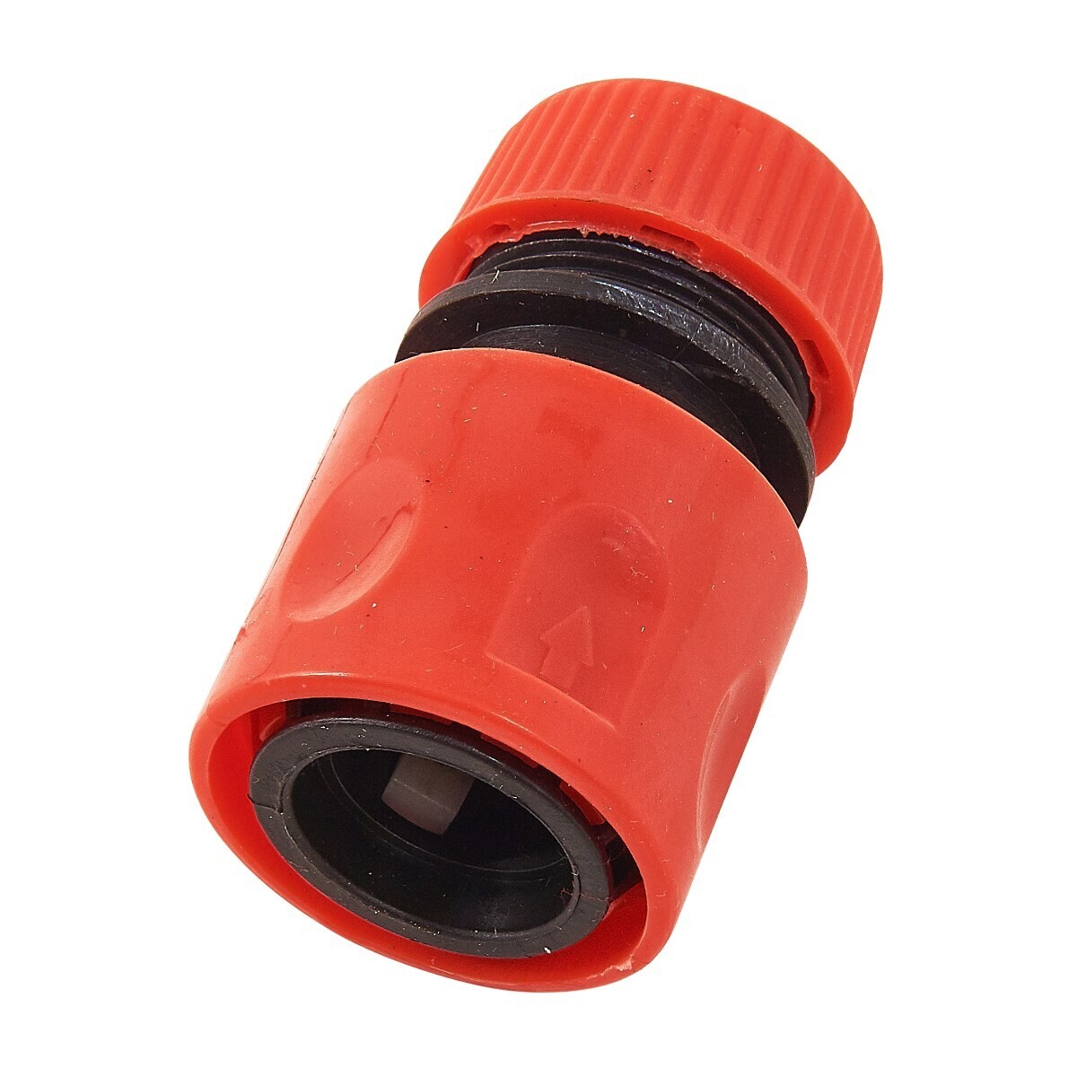 1/2” hose connector with shut off